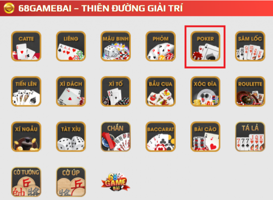 68gamebai reviews Game bài Poker Online là lựa chọn của số đông người chơi