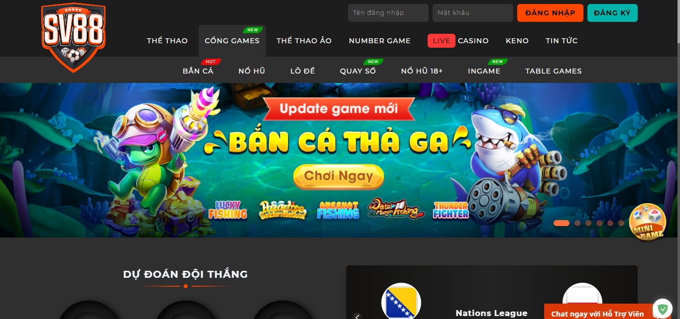 68gamebai reviews Giao diện của SV88 vô cùng sinh động