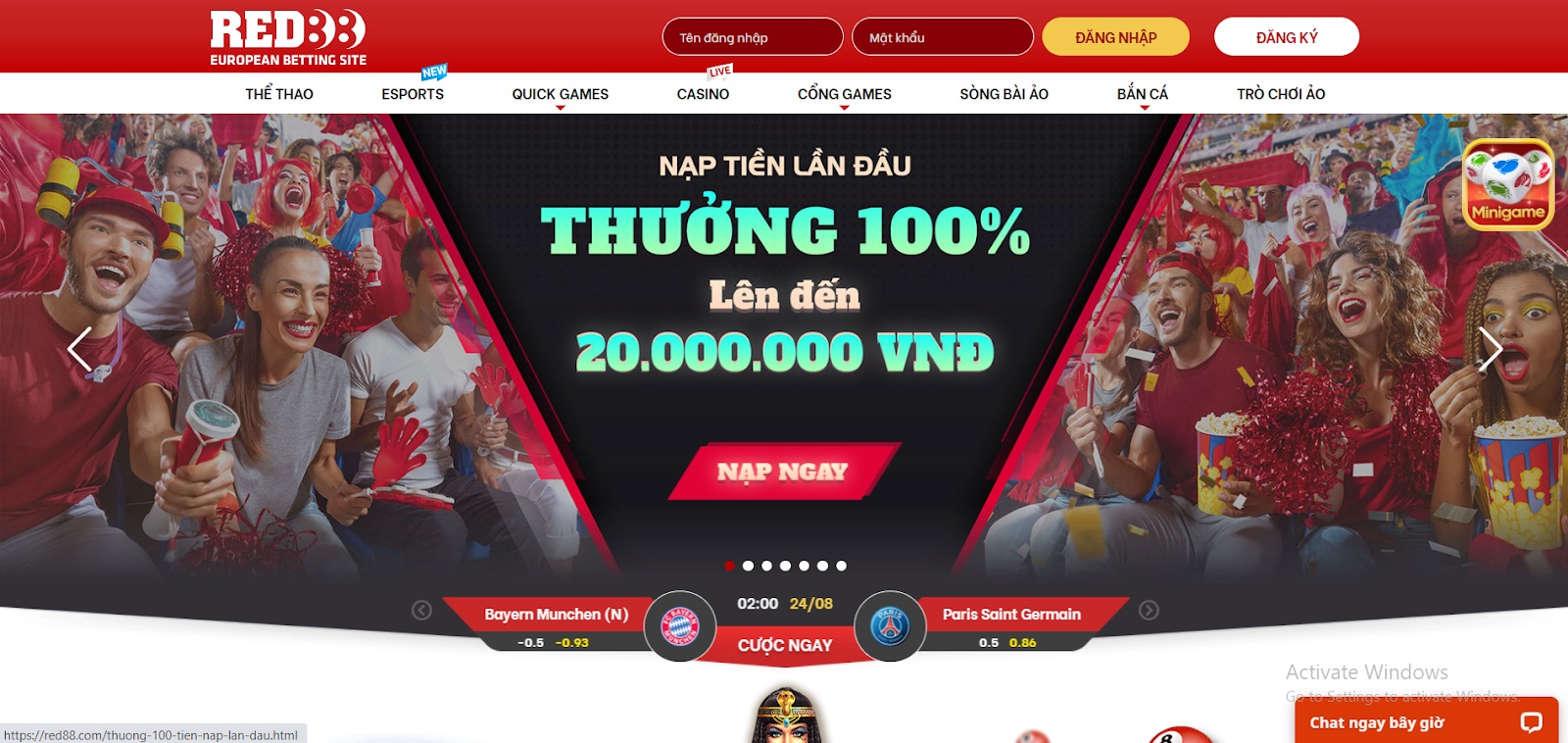68gamebai reviews Chương trình khuyến mãi tại nhà cái Red88