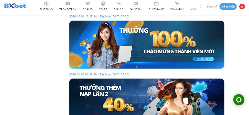 68gamebai reviews Tổng hợp các khuyến mãi thu hút thành viên 8XBet