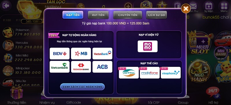 68gamebai reviews Gửi tiền thật từ bên ngoài vào tài khoản qua nhiều hình thức