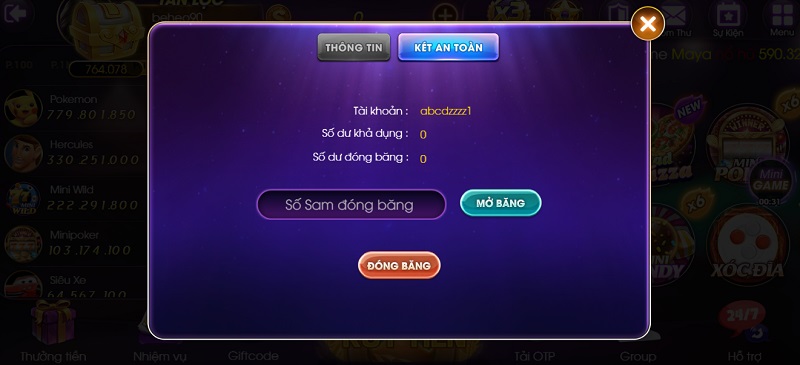 68gamebai reviews Tính năng két an toàn đặc biệt chỉ có tại Sam86