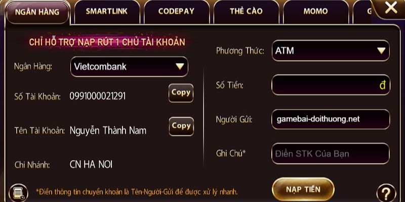 68gamebai reviews Nạp tiền nhanh chóng, dễ thành công với 3 bước