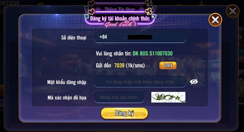 68gamebai reviews Thao tác đăng ký tài khoản chỉ với 4 bước cơ bản cực nhanh chóng