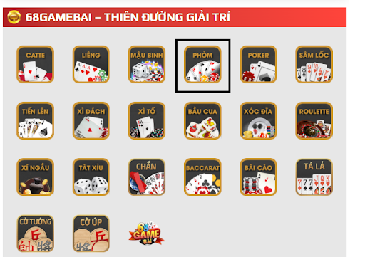 68gamebai reviews Phỏm là một lựa chọn rất được người chơi ưa thích tại cổng game 68 gamebai