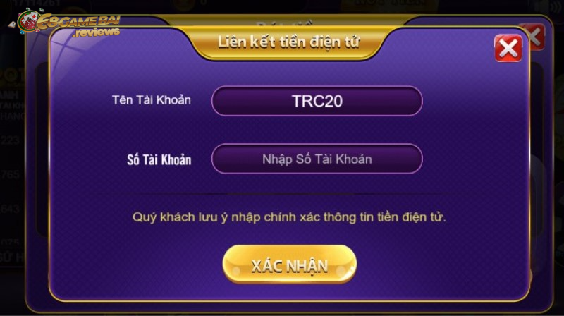 68gamebai reviews Liên kết ví tiền điện tử với 68 game bài trước khi rút tiền